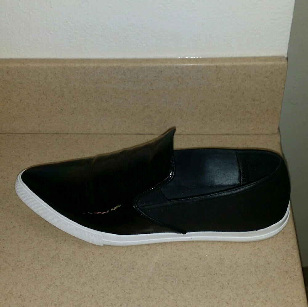 Aldo Pointed Toe Slip On Sneakers